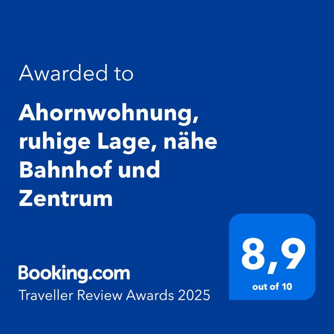 Ahornwohnung, Ruhige Lage, Naehe Bahnhof Und Zentrum Buchs  Ngoại thất bức ảnh